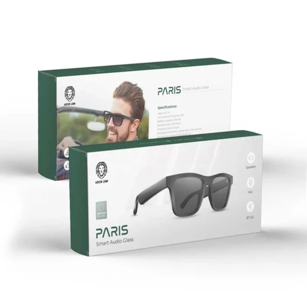 عینک هوشمند گرین لاین مدل Paris Smart audio Glass